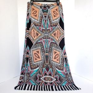 Anthropologie Maeve Moorea Print Maxi Skirt Medium